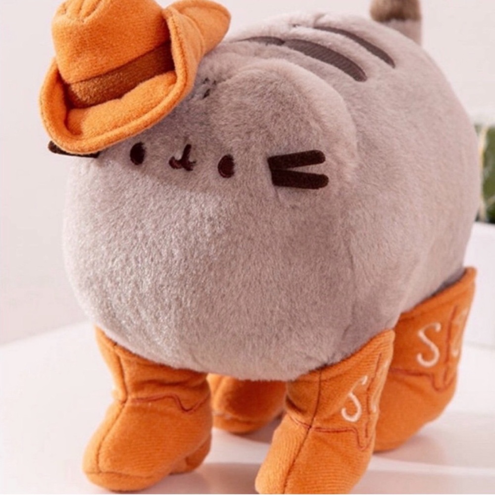 Cowboy, pushing, plush exclusive